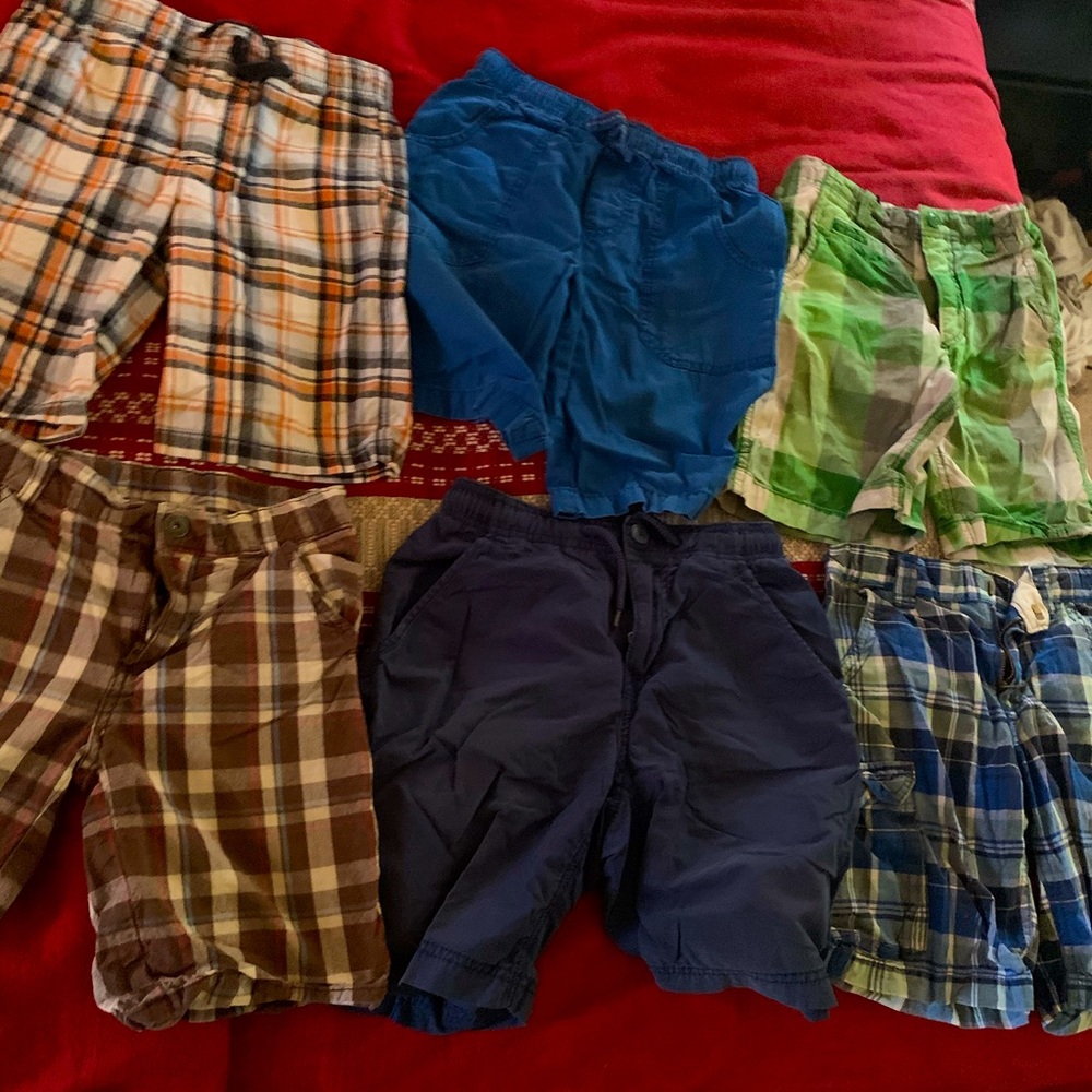 Kids size 8 shorts-take all 6